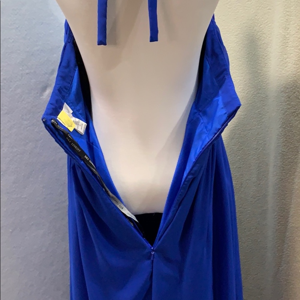 Royal Blue Formal Dress - Bill Levkoff - Picture 10 of 14